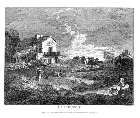 Abreuvoir Engraving