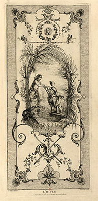 Accordee de Village Engraving
