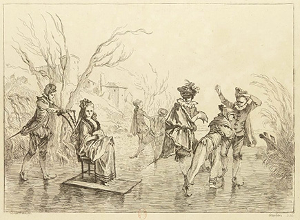 Accordee de Village Engraving